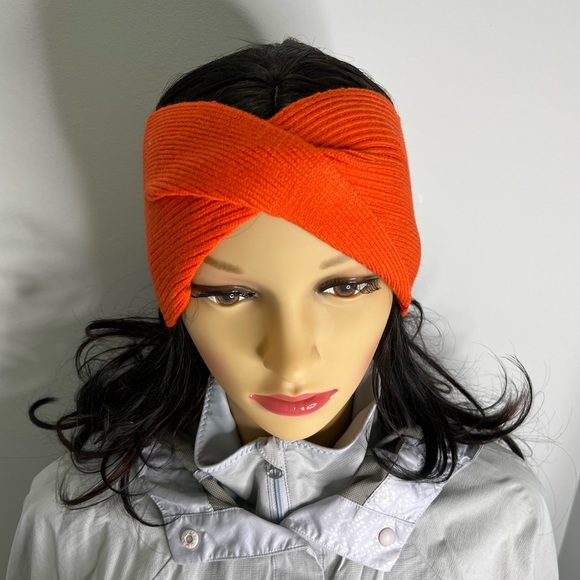 NWT Lululemon Twist Knit Ear Warmer Autumn Red (One Size) - Picture 12 of 12